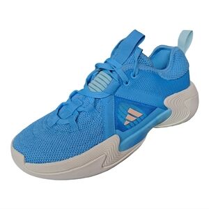 Adidas Exhibit Select Women's Basketball New Sneakers Shoes Size 6 Blue Burst